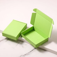 Boîte en carton ondulé recyclable Kraft pour expédition aérienne, emballage de vêtements pour e-commerce, boîte d'expédition de marque Express