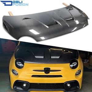 Capó Ventilado de Fibra de Carbono Abarth para Fiat 500 595 695 Abarth 2007-2024, Estilo DLF - Product Image 1