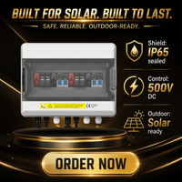 Boîtier de Combinateur Solaire 500V PV 2 Entrées 2 Sorties avec Certification CEC UL