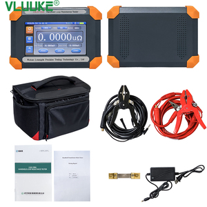 VLUUKE-Probador de resistencia de bucle de mano, disyuntor electrónico de 220V, resistencia de contacto, V - Product Image 2