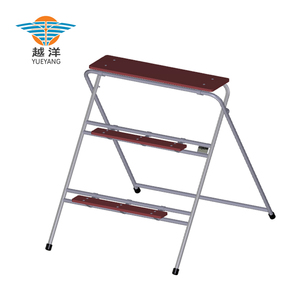 Steel Portable Folding <strong>Work</strong> <strong>Platform</strong> <strong>Ladder</strong> With 3 Step - Product Image 1