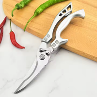 Ciseaux de coupe de viande multifonctionnels en acier inoxydable robustes pour couper les aliments et d'autres tâches de cuisine