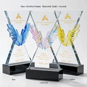 Trophée en <span class=keywords><strong>cristal</strong></span> K9 personnalisé, plaque en verre vierge pour événements sportifs, souvenirs, prix abordables - Product Image 6