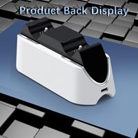 Support de charge pour manettes PS5 Gepaide Factory, vente en gros, nouvelle station double rapide avec indicateur LED, communication filaire, accessoires de jeu