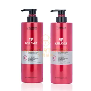 Huati Sifuli KAILAMIA professioneller Eigenmarken-Shampoo-Conditioner mit reichem Keratin feuchtigkeitsspendender Shampoo