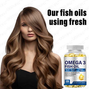 Huile de poisson Oméga <span class=keywords><strong>3</strong></span> de qualité supérieure en gros avec 900 DHA et <span class=keywords><strong>1200</strong></span> EPA, triple concentration, soutient la santé du cerveau et du cœur, complément alimentaire - Product Image 4