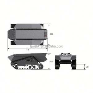 Chasis Robótico de Orugas para Vehículo Todoterreno RC con Control Remoto - Precio de Fabricante - Product Image 6