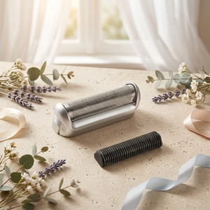Replacement Washable Waterproof Foil Shaver Head Compatible for <strong>Braun</strong> 5S Mesh Blade USB Rechargeable Li-ion <strong>Trimmer</strong> Body Face - Product Image 1