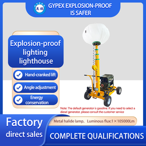 <span class=keywords><strong>Phare</strong></span> d'éclairage manuel antidéflagrant adapté à l'entretien des raffineries et à la rénovation des stations-service - Product Image 2