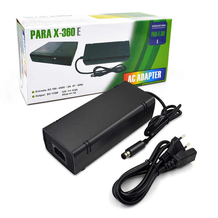 AC ADAPTER CHARGE X-BOX E / XBOX 360 E / E 12V9.6A / PARA X-360 E