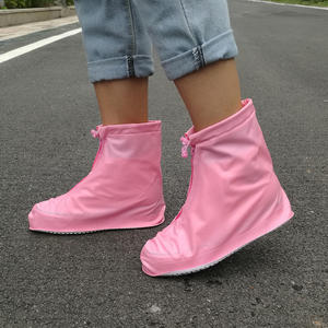 Chaussure d'extérieur en PVC réutilisable, imperméable, protège de la <span class=keywords><strong>pluie</strong></span>, botte, vente en gros, Offre Spéciale - Product Image 2