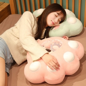 50*40 Kawaii chat patte jouets en peluche avec 5 petites pattes mignon poche oreiller canapé coussin en peluche doux chat poupées pour enfants filles <span class=keywords><strong>cadeau</strong></span> - Product Image 3