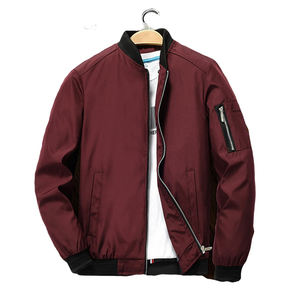Giacche da Baseball <span class=keywords><strong>Bomber</strong></span> taglie forti da uomo con etichetta privata personalizzata - Product Image 1