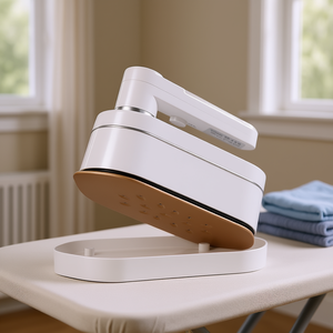 Vaporizador de Ropa Portátil de 1200W con Mango Giratorio de 180 Grados, Calentamiento Rápido, Uso Doméstico, Color Blanco - Product Image 2