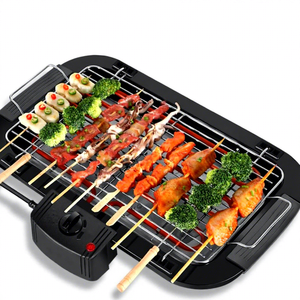 Grill électrique sans fumée avec table à fondue coréenne, facile à nettoyer, grand modèle pour intérieur, qualité professionnelle - Product Image 1