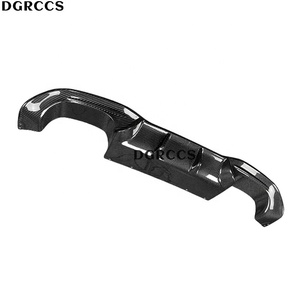 DGRCCS M2 F87 2015-2023 Coupe AK Style Carbon Fiber Rear Lip Flare <b>Polished</b> Vacuum Technology Easy - Product Image 5