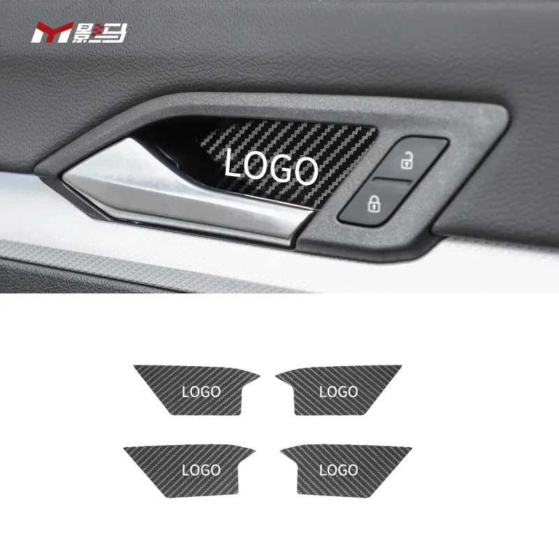 Car Styling Stainless Steel Inner Door Handle Bowl For vw golf 8 mk8 pro gti R-Line accessories