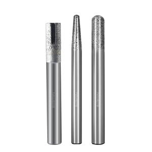 Palton Top bán đa-sử dụng thiêu kết kim cương <span class=keywords><strong>CNC</strong></span> khắc bit khắc công cụ cho Granite cứu trợ End phay Cutter - Product Image 4