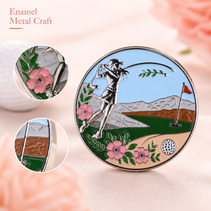 Magnetic <b>Golf</b> Ball Marker Supplier with Ready Stock Designs for <b>Golf</b> Tournament and Promotional Gifts - Product Image 4