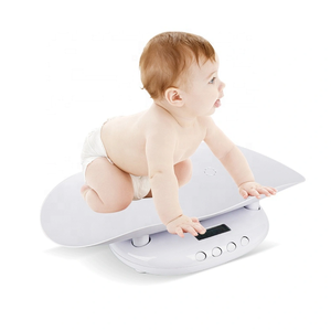 Báscula Electrónica para Bebés Recién Nacidos, Más Vendida, Capacidad de 60 kg, Precisión de 10 g, Función de Tara Manual de 5 g, Pantalla LCD, Material ABS - Product Image 3