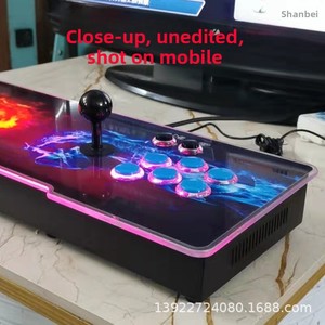 Consola de Juegos Arcade Beieagle Moonlight Box Boxing King 97 con Dos Mandos, para TV, Máquina de Lucha para el Hogar, 110V/220V, Enchufe Estadounidense - Product Image 2