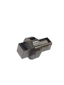 Composant à axe carré en acier inoxydable haute tolérance, tourné CNC avec service de fraisage de précision - Product Image 1