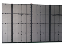 Pantalla LED Transparente IP66 de Fácil Instalación, Pantalla de Malla XQD, Pantalla de Rejilla para Pared de Vidrio, para Hoteles, Exteriores, Aeropuertos, Salas, Alta Frecuencia de Actualización