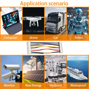 Cable Conector JST XH2.5 de 12 Pines, Paso de 2.5mm, Conector XH Macho y Hembra, Cable de Carga de Batería, Arnés de Cables 26AWG - Product Image 4