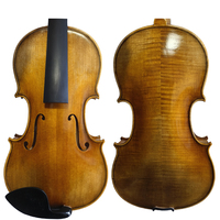 44 violon fait main violon professionnel violon verni de haute qualité pleine grandeur