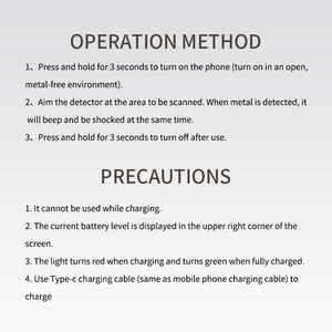 Không Thấm Nước Bò Dạ Dày Máy Dò Kim Loại Động Vật Chăn Nuôi Thịt Bò Bụng Kim Loại Cầm Tay Phát Hiện Cho Gia Súc Trang Trại - Product Image 5