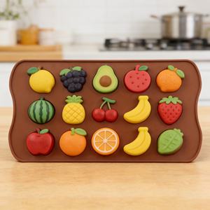 แม่พิมพ์ซิลิโคน 3 มิติ แบบนิ่ม ดีไซน์ใหม่ล่าสุด รับผลิตแบบ OEM ODM แม่พิมพ์รูปหัวใจสำหรับทำขนม ใช้ยางซิลิโคนดีไซน์ใหม่ล่าสุด - Product Image 4