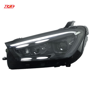 Nuovo Gruppo <span class=keywords><strong>Fari</strong></span> a LED di Alta Gamma LKS 2020-2024 per Benz GLE W167, Colore 6000K, 12V, Lente Trasparente, Modifica Retrofit - Product Image 4