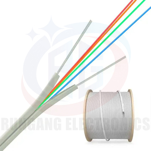 Rg 2 lõi duy nhất-chế độ sợi <span class=keywords><strong>c</strong></span>áp quang với 2 song song FRP FTTH gjxh THẢ 1 lõi 2 lõi 4 lõi 3 thép thông tin liên lạ<span class=keywords><strong>c</strong></span> <span class=keywords><strong>C</strong></span>áp - Product Image 1