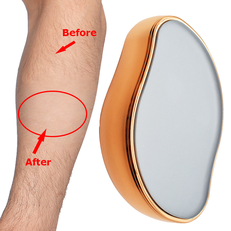 Новая бритва водостойкая Золотая Кожа без боли ластик Кристальный Гладкий Эпилятор удаление волос