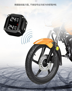 Einfacher digitaler externer 0 bis 6 Ba <span class=keywords><strong>TPMS</strong></span>-Ventils ensor <span class=keywords><strong>Autel</strong></span> Reifendruck überwachungs system für Motorrad Motos Motorrad Kit - Product Image 2