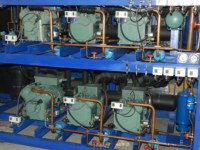Equipo de Refrigeración para Cuarto Frío, Unidad de Refrigeración de Una o Varias Unidades en Paralelo, Compresor de Aire Silencioso