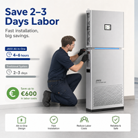 Sistema de Almacenamiento de Energía con Batería Todo en Uno JAKX, 21 kWh, 11 kW, LiFePO4, Plug and Play, UPS Solar de Respaldo, Proveedor de Baterías Solares para el Hogar
