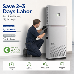 Sistema di Accumulo Energetico JAKX All-in-<span class=keywords><strong>One</strong></span> 21kWh 11kW LiFePO4, Batteria Solare Plug and Play per Backup Domestico - Product Image 6
