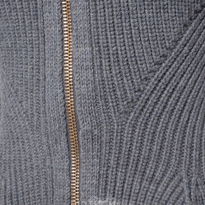 Vendita calda da <span class=keywords><strong>donna</strong></span> in 100% stile stile High Street traspirante in tinta unita Cardigan con Cardigan a cerniera - Product Image 4