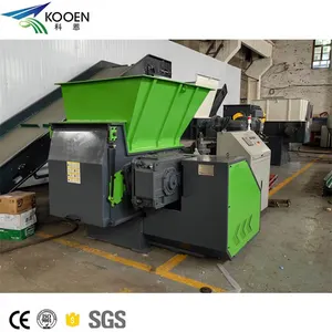 China Fabrik lieferant Abfall Kunststoff pp pe Folien Blätter Schredder mit niedrigem Preis
