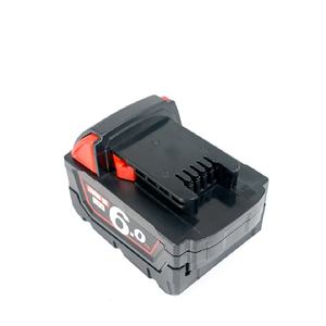 Batería de Repuesto para <span class=keywords><strong>Milwaukee</strong></span> <span class=keywords><strong>M18</strong></span> 18V 6.0Ah, Compatible con M18B6 M18B5, para Taladros <span class=keywords><strong>y</strong></span> Amoladoras Angulares <span class=keywords><strong>Milwaukee</strong></span>. - Product Image 3