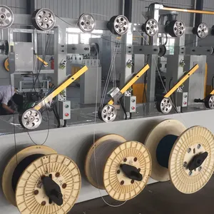 UTP CAT5/6/7 Lan Cable Wire Drawing Insulation Solid Tandem Production Line