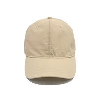 Casquette avec logo personnalisé Casquettes de sport extérieur printemps été pour femmes Casquette de baseball Hip Hop personnalisée en nylon à 6 panneaux à bord incurvé pour hommes