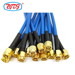 <span class=keywords><strong>SMA</strong></span>オスプラグ-<span class=keywords><strong>SMA</strong></span>オスプラグセミフレックス.086 ".141" セミフレックスケーブルRG141 RG402 RF半フレキシブル同軸延長ケーブル - Product Image 1