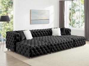 Sofá Chesterfield de Estilo Nórdico Moderno y Lujoso, Muebles Comerciales para Oficina o Hogar, para Sala de Estar o Dormitorio - Product Image 1