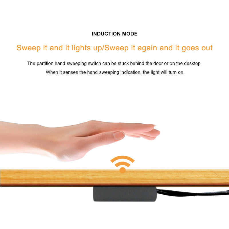 Intelligent DC5-24V Wiring Type Square Wooden Partition IR Infrared ...