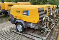 Vente en gros Atlas Copco XAS68 100psi 125cfm KUBOTA 4 cylindres compresseur d'air pour moteur diesel à roues remorquable petit