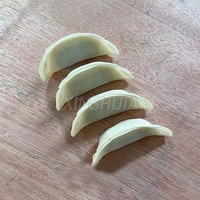 Petite table automatique semi japon jiaozi empanada potsticker gyoza cuit à la vapeur boulette frite faisant la machine