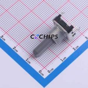 EC12E1220813 Rotary Encoder Through hole Component (THT) Switch - Product Image 1