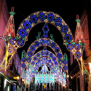 LED Outdoor <strong>Christmas</strong> Rainbow <strong>Arch</strong> Decoration <strong>Light</strong> for <strong>Christmas</strong> With CE ROHS - Product Image 2